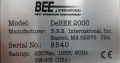 DeBEE 2000 High Pressure Homogenizer Never Used